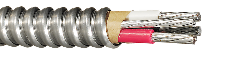 AC90 600V – 3 Aluminum Conductors