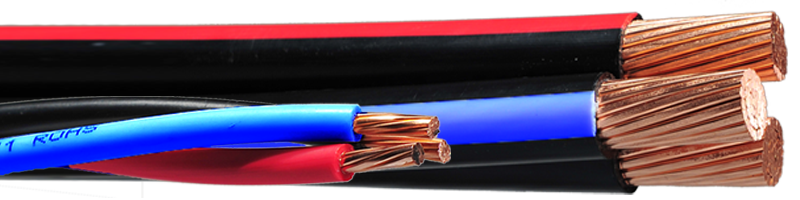 RW90 600V – 3 Twisted Copper Conductors